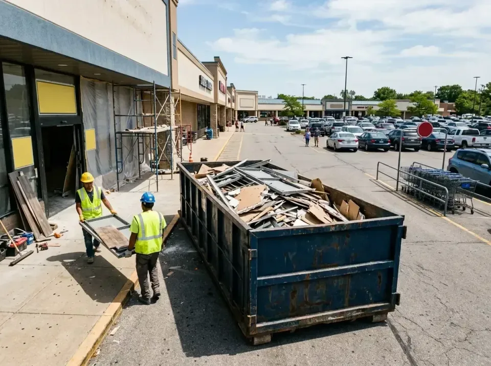 retail-store-renovation-debris-003 — frequently asked questions, Roll-off Dumpster Rentals in Lake Barcroft, VA